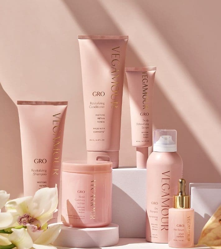 Vegamour haircare range